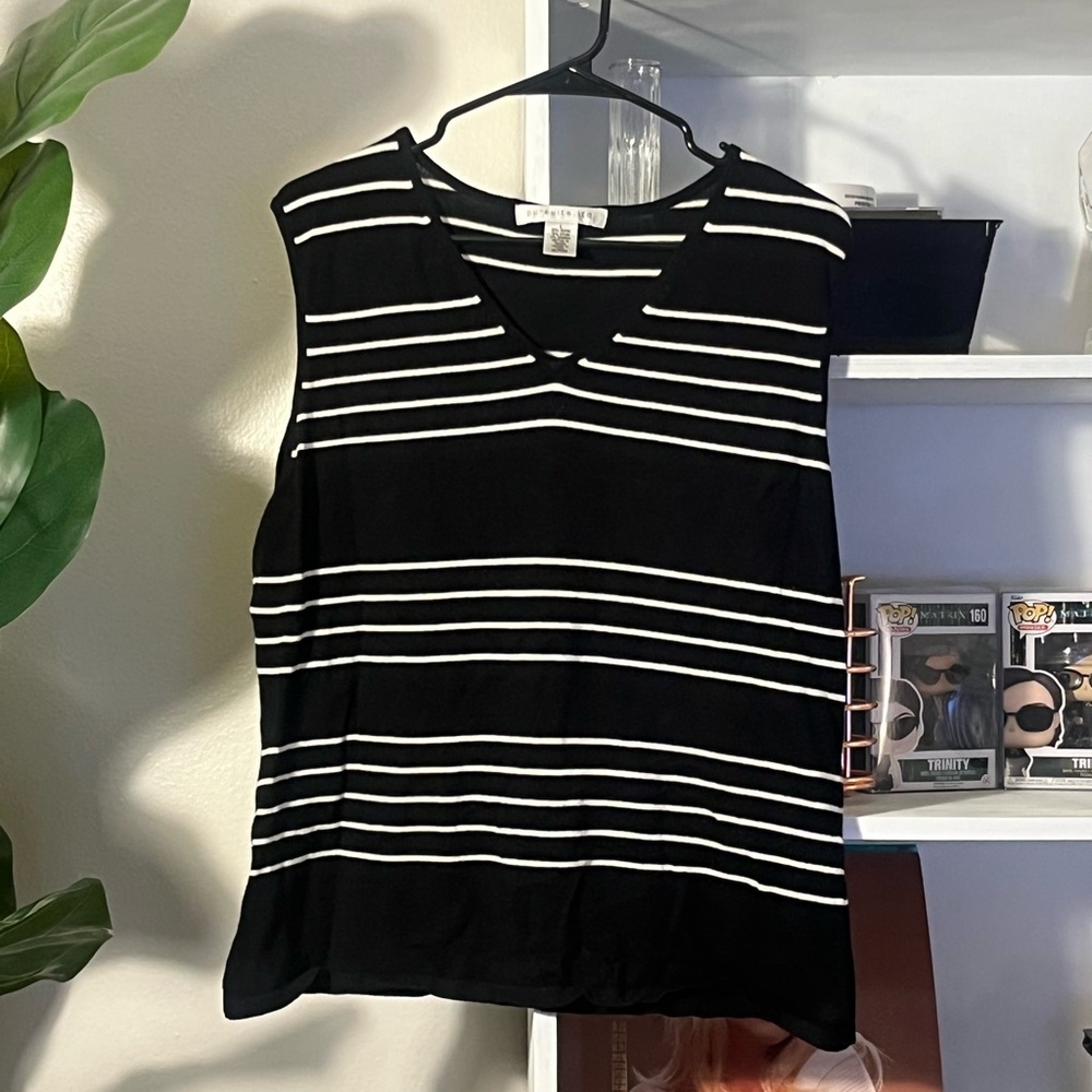 Black Sweater Vest
